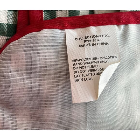 Collections Etc Set Lot Of 7 Christmas Santa Felt 3D Placemats and Napkins*Read - Picture 6 of 12